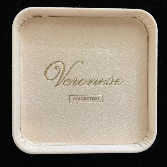 Veronese 18K Bonded Sterling Fancy Byzantine Necklace/18 Inches/NEW IN BOX! - Picture 5 of 6